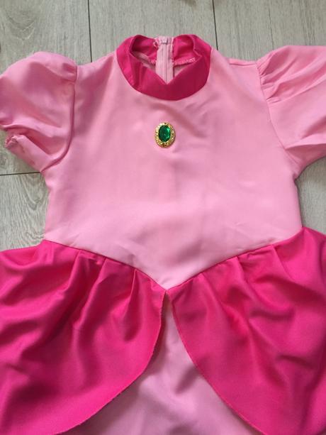 Kostym princezná peach super mario 10-12 rokov,