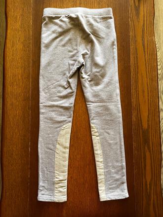 Teplejšie jegginsy s ozdobným prešívaním, h&m,128