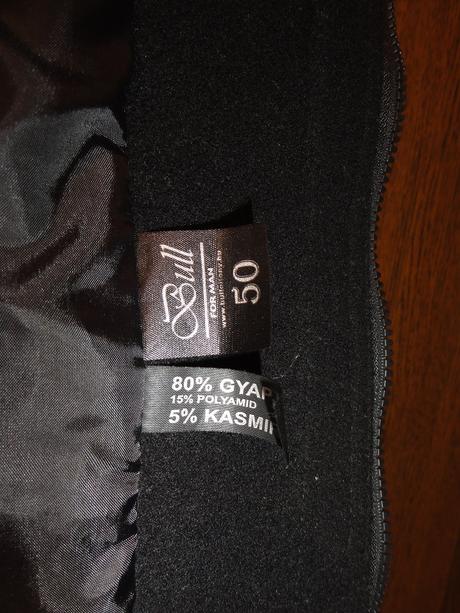 Panský zimný kabát, l