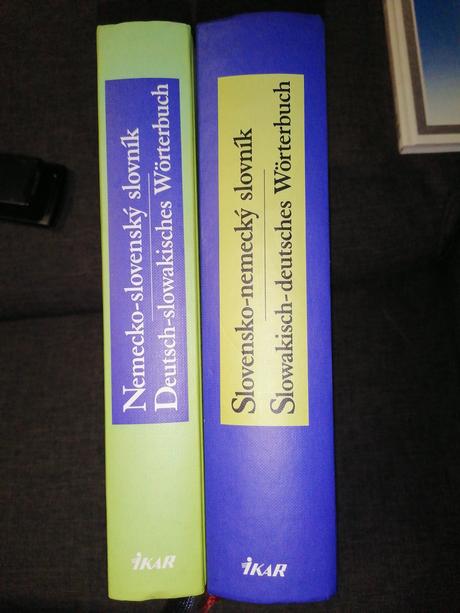 Knihy nemecko slovenský a slovensko nemecký slovní, 