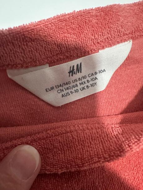 Froté súprava na leto, h&m,140