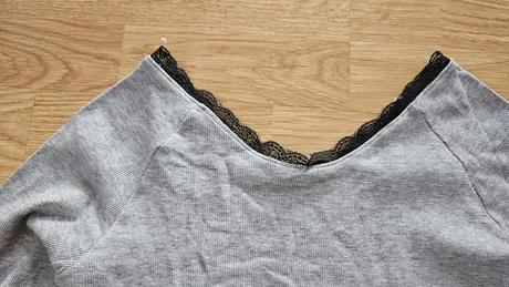 Šedé tričko v. xl, sinsay,xl