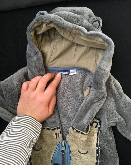 Teplučká mikina s uškami, lupilu,74