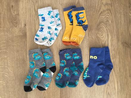Ponožky dinosaurus, f&f,24