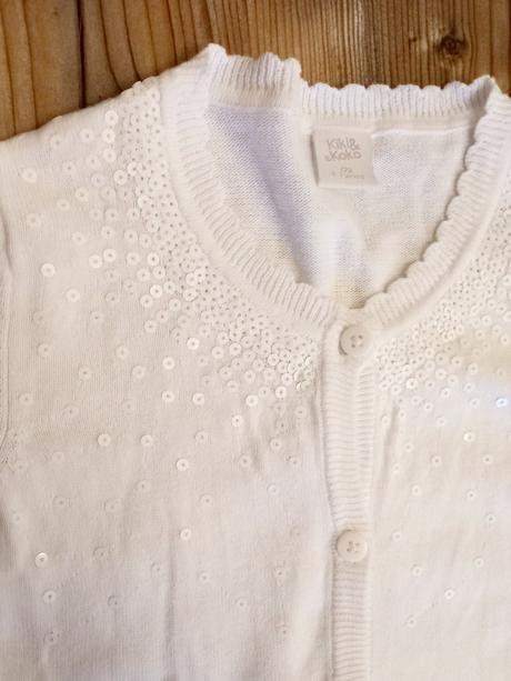 Biely svetrik vel.122, kiki&koko,122