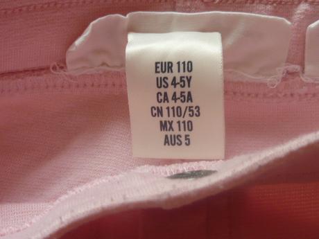 Šortky, h&m,110