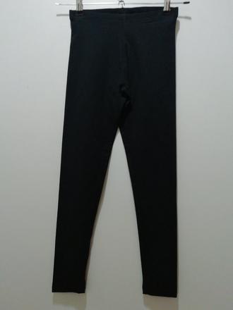 Čierne bavlnené legíny, primark,134