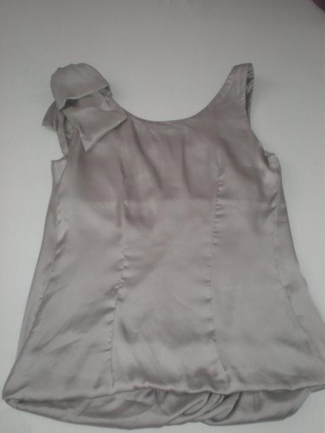 Šedý top, h&m,34
