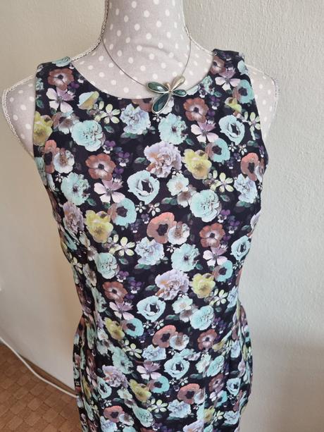 Kvetinové šaty hm 38, h&m,38