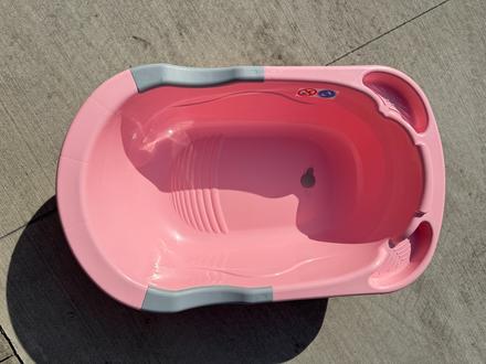 Vanička na kúpanie ružová, 