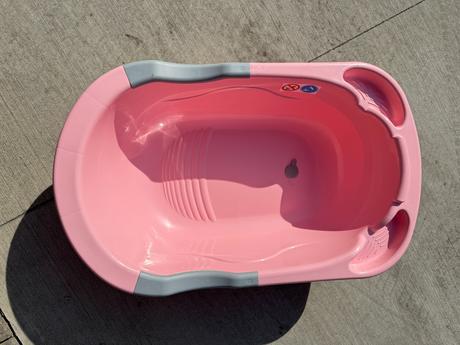 Vanička na kúpanie ružová, 