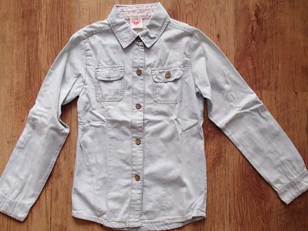 Dievčenská rifľová košeľa v.116, glo-story,116