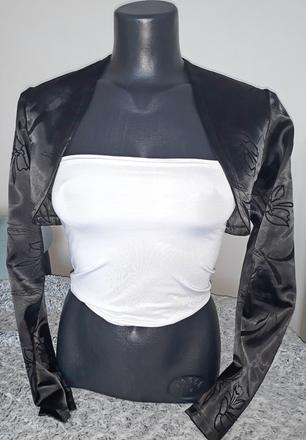 Saténové bolero, m