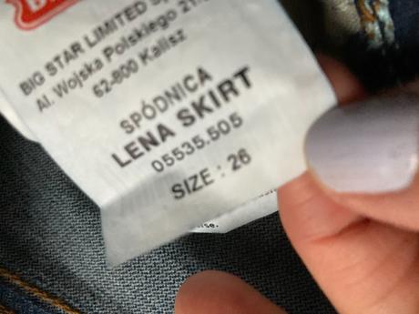 Big star riflová sukňa, 26