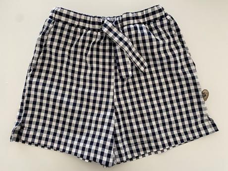 Kockovane kratasky 122/128, pompdelux,128