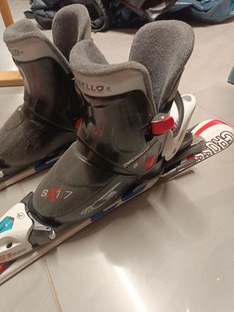 Lyže detské, 70-79 cm