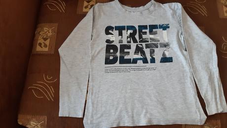 Tričká dlhý rukáv 3ks, 134