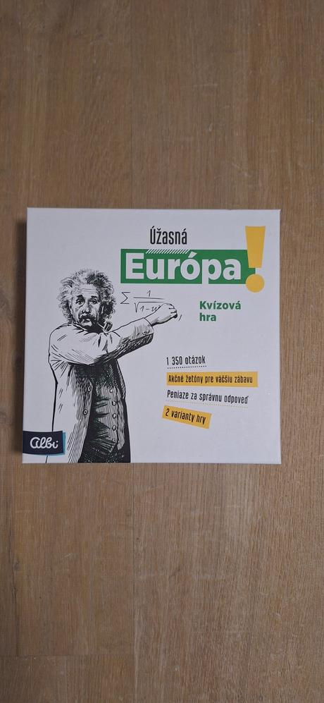 Kvízová hra úžasná európa,