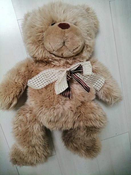 Medvedík plyšovy s maslickou béžový, 