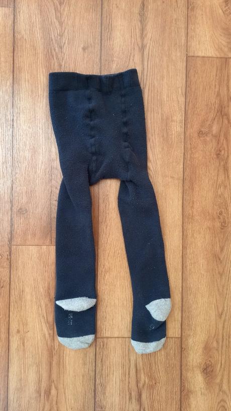 Tmavomodré termo teplé pančuchy 98/104 super stav, lupilu,98