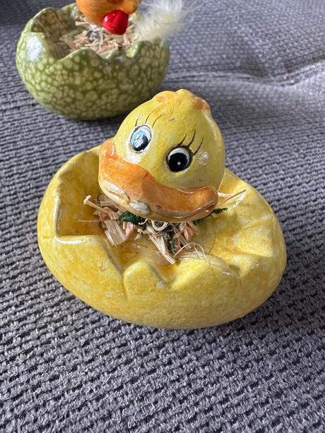 Veľká noc vajíčko kohútik a kačka, 