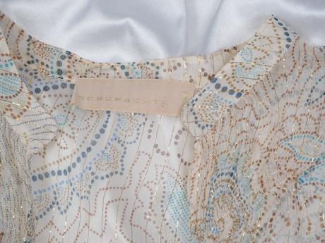 Luxusná hodvábna blúzka schumacher, l