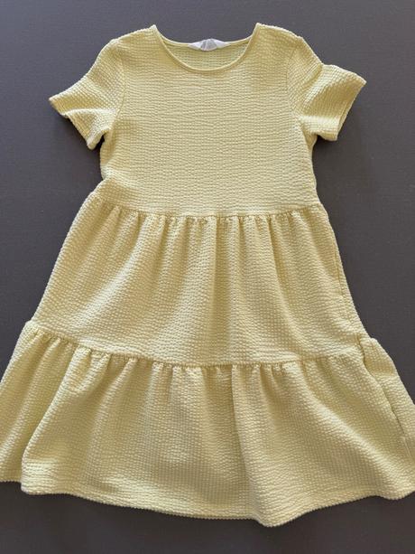 Šaty letné žlté, h&m,134