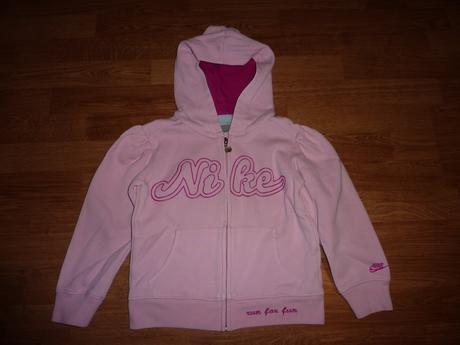 Oteplena mikinka na zips nike, nike,116