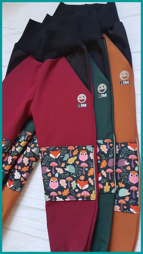 Softshellové nohavice 86 až 152, 86 - 152