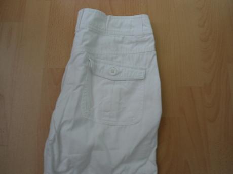 Biele 3/4 nohavice, 36