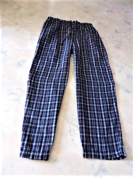 Flanelové nohavice, xl