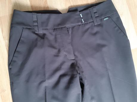 Čokoládové nohavice, c&a,38