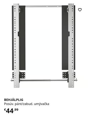 Posuvne panty na umyvacku riadu, ikea