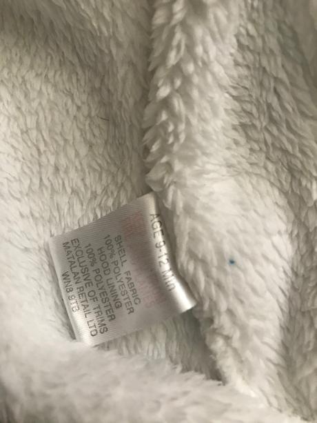 Mikina fleece 9-12 mes., 80