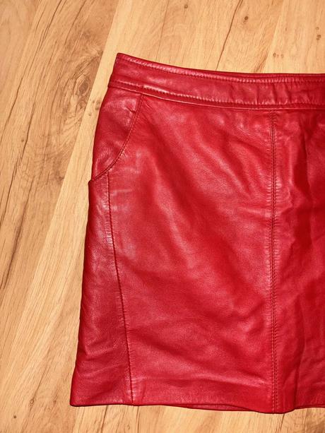 Kožená sukňa promod 36/38, promod,36
