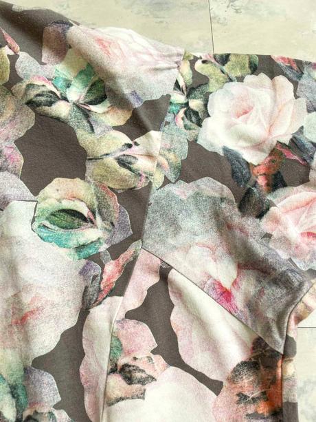 Kvetované princess tričko, l