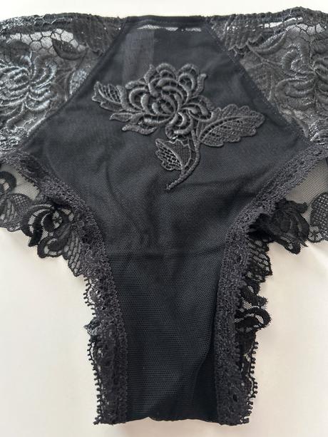 Vysoké šedé a čierne bedrové nohavičky, l