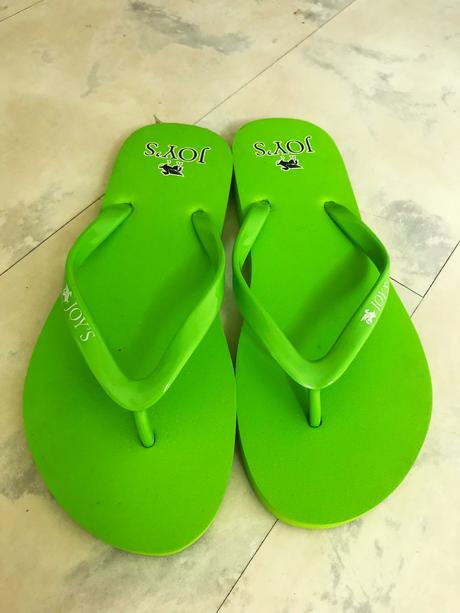 Neónkové krikľavé pestré žabky, 38