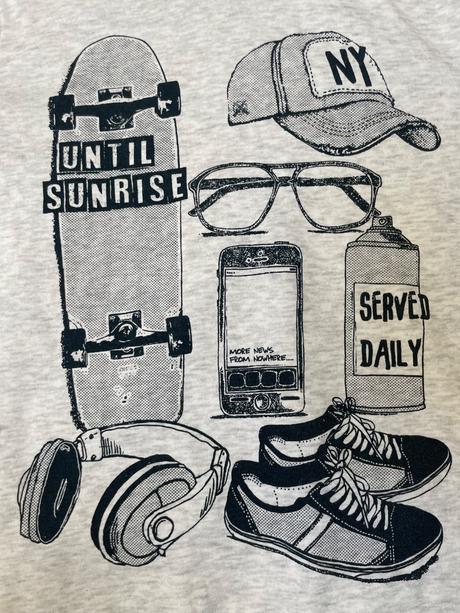 Skate mikina, c&a,140