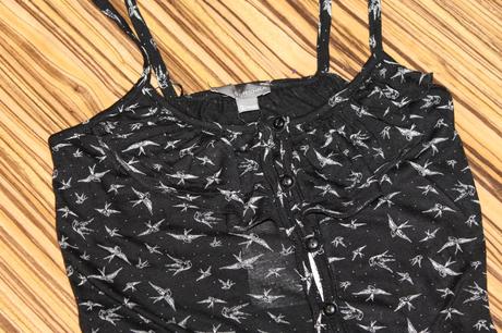 Vintage top bershka v. s, bershka,s