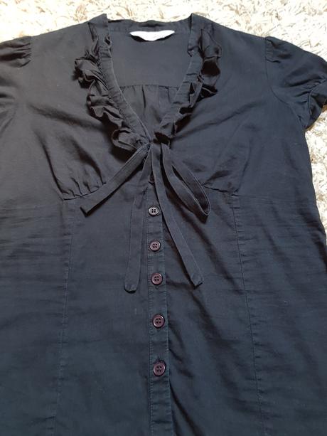 Čierna blúzka, dorothy perkins,36