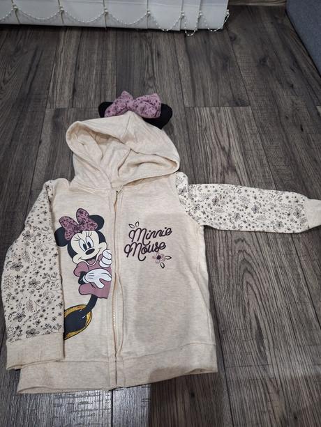 Mikina minnie s ušami, disney,92
