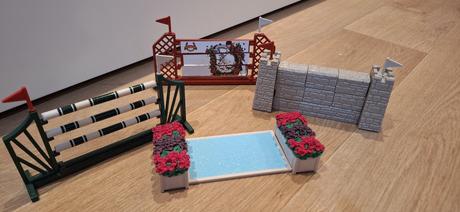 Schleich ohrada, prekazky, kemp, 