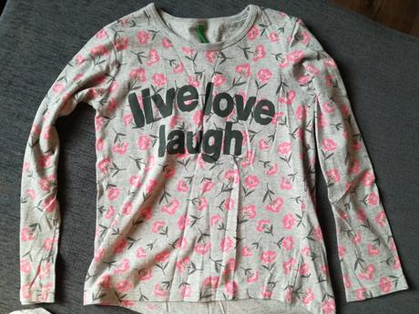 Tričko s dlhým rukavom, benetton,122