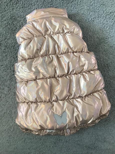 Zlatá metalická vesta v.98, gate,98