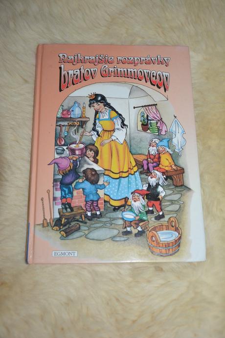 Kniha najkrajšie rozprávky bratov grimmovcov,
