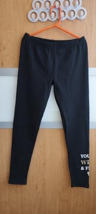 Zateplené legíny - nenosené, takko,146