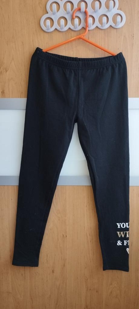 Zateplené legíny - nenosené, takko,146