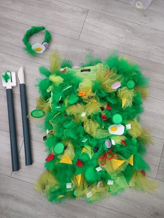 Detský kostým - šalát, 