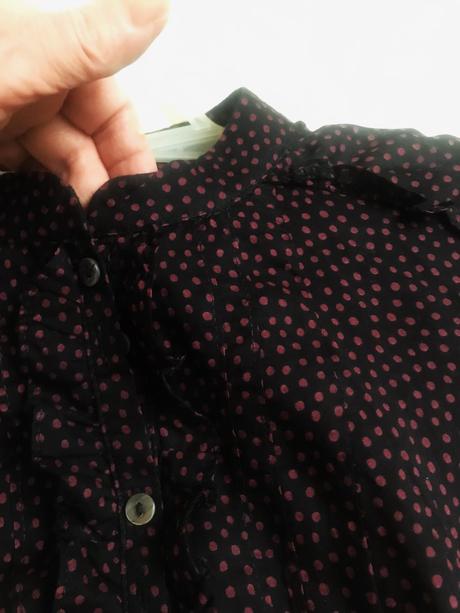 Tenké letné bodkované šaty, xs